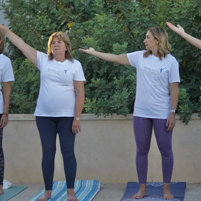 Στιγμιότυπο από βιωματικό retreat αυτοβελτίωσης και προσωπικής ανάπτυξης του Envisions Hub στην Κρήτη και την Ελλάδα