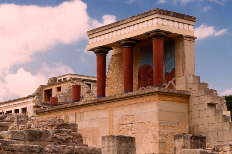 Αρχαιολογικός χώρος Κνωσού στην Κρήτη